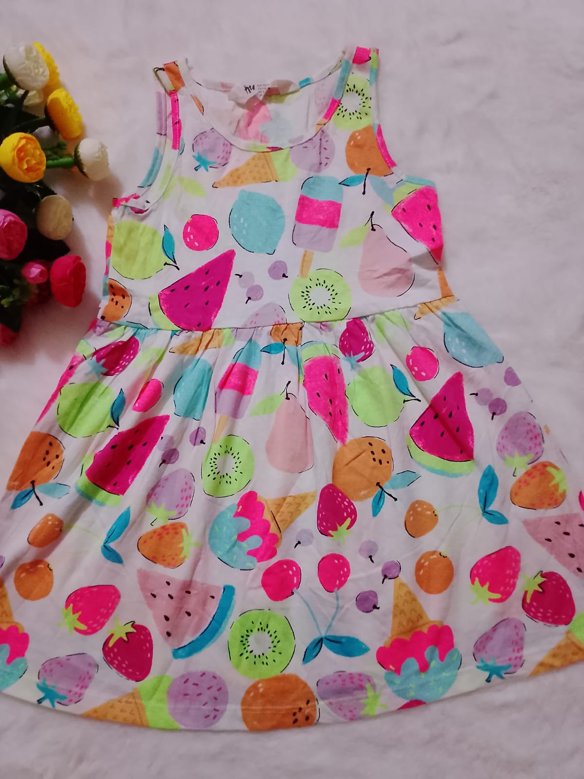 Rosy Meadow Frock