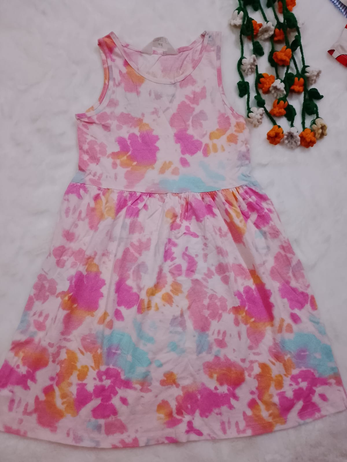 Peach Blossom Frock